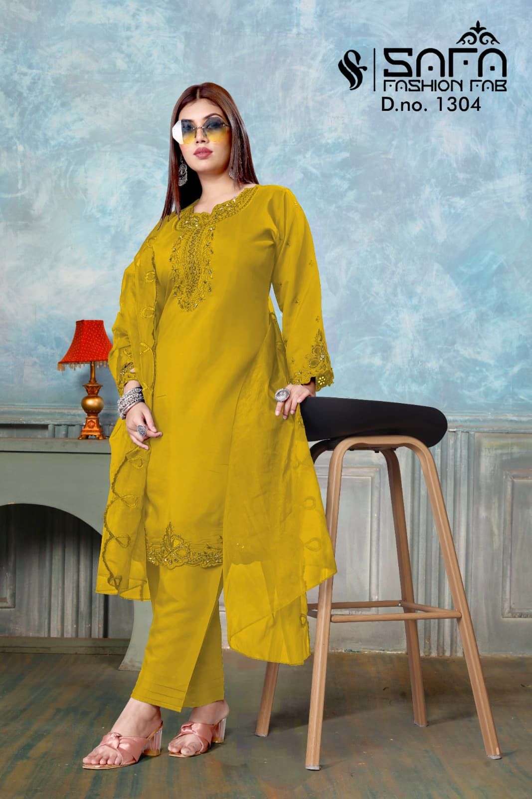 SAFA 1304 COLOURS BY SAFA FASHION HUB FANCY STITCHED PAKISTANI DRESSES